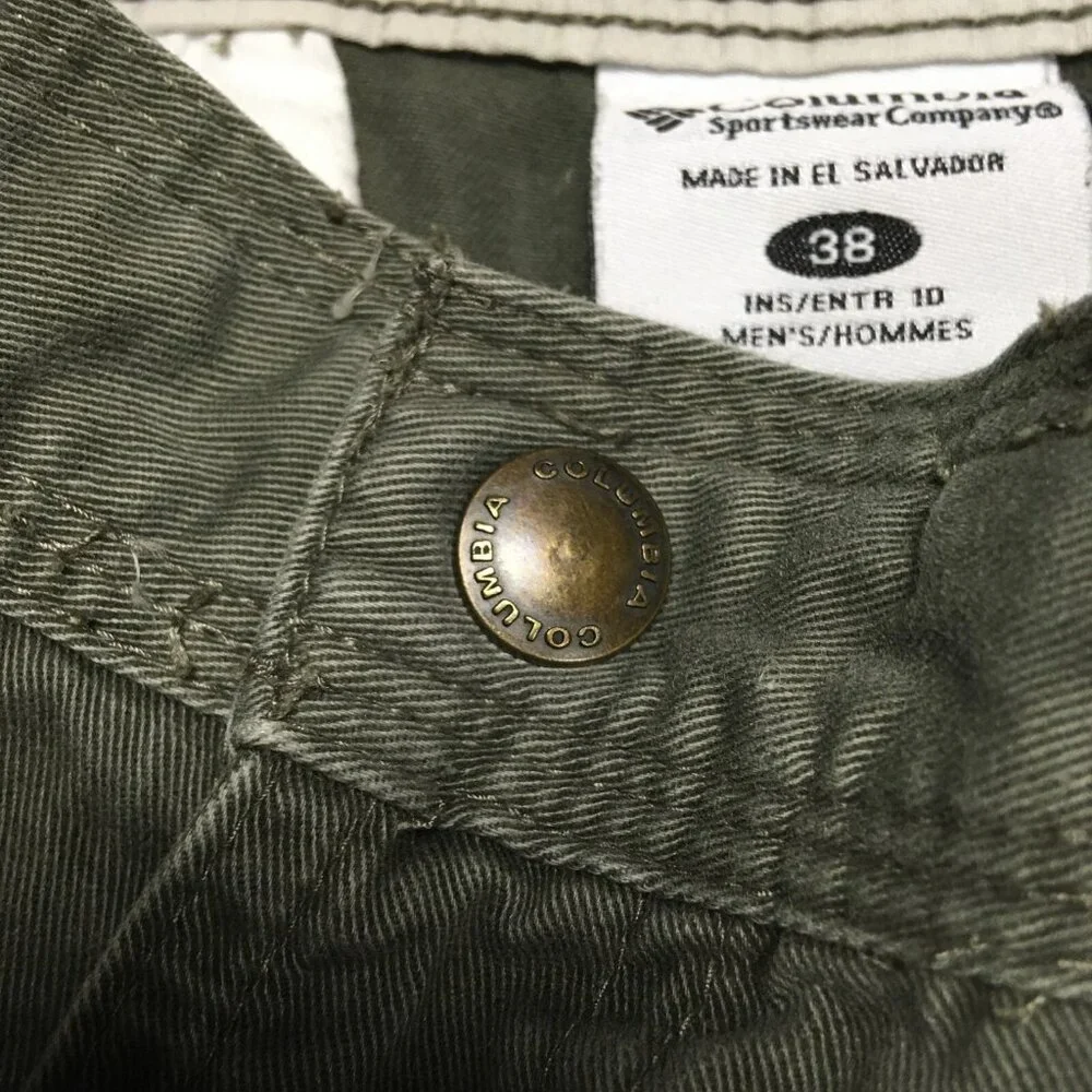 Columbia mens green
